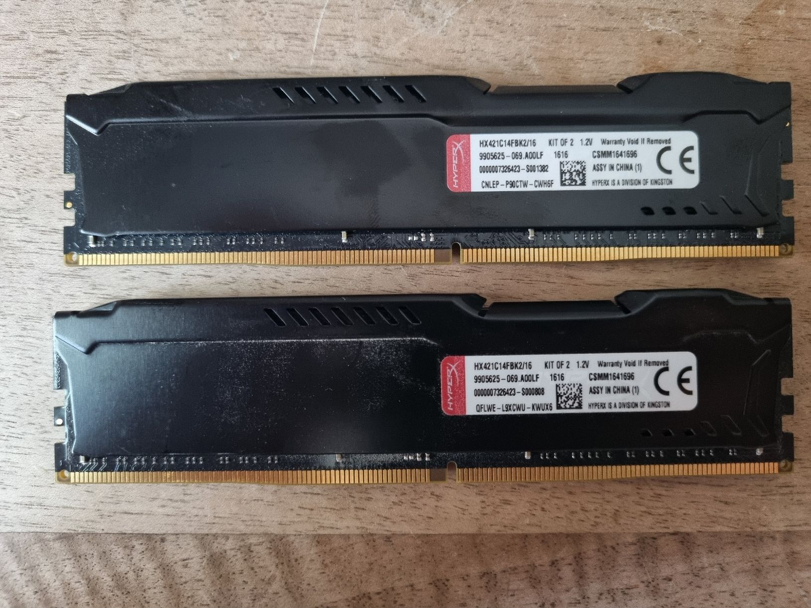 Composants électroniques: 2-4-6 x 8GB RAM DDR4 Hyperx – D'occasion à Châtelaine par ArnHacker 1