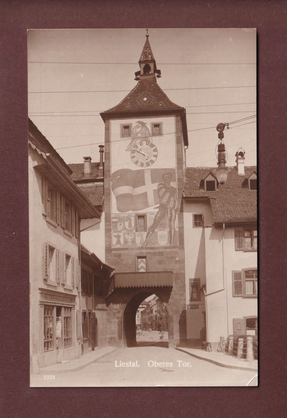 Cartes postales: LIESTAL - Oberes Tor – D'occasion à Pully par nicecards-shop