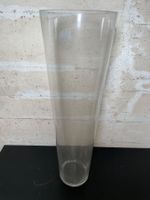 Dekorative Bodenvase Glasvase H ca. 70cm ⌀ ca. 21cm