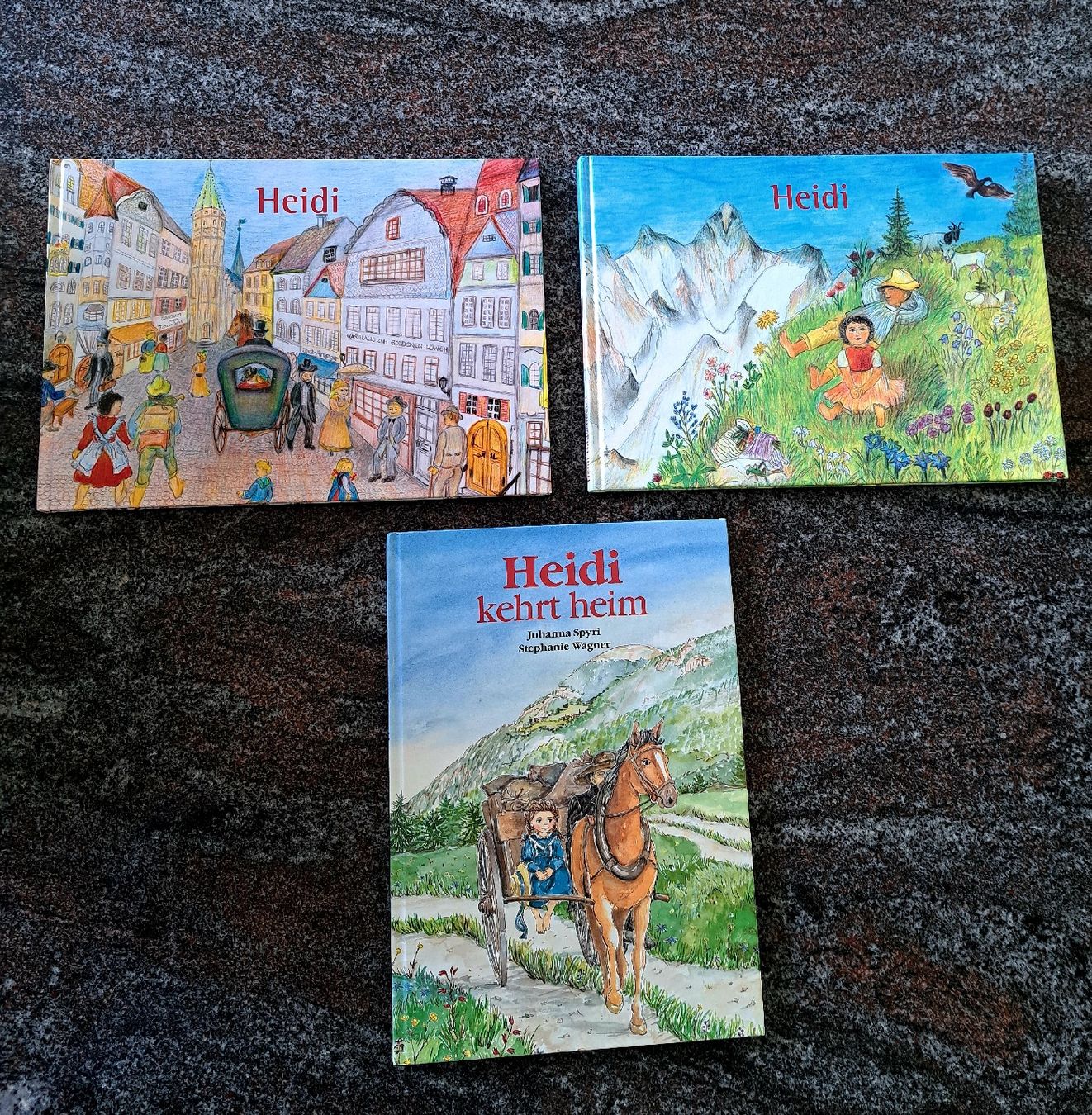 Libri: drei Heidi Bilderbücher – Usato da bazenheid venduto da salerno007