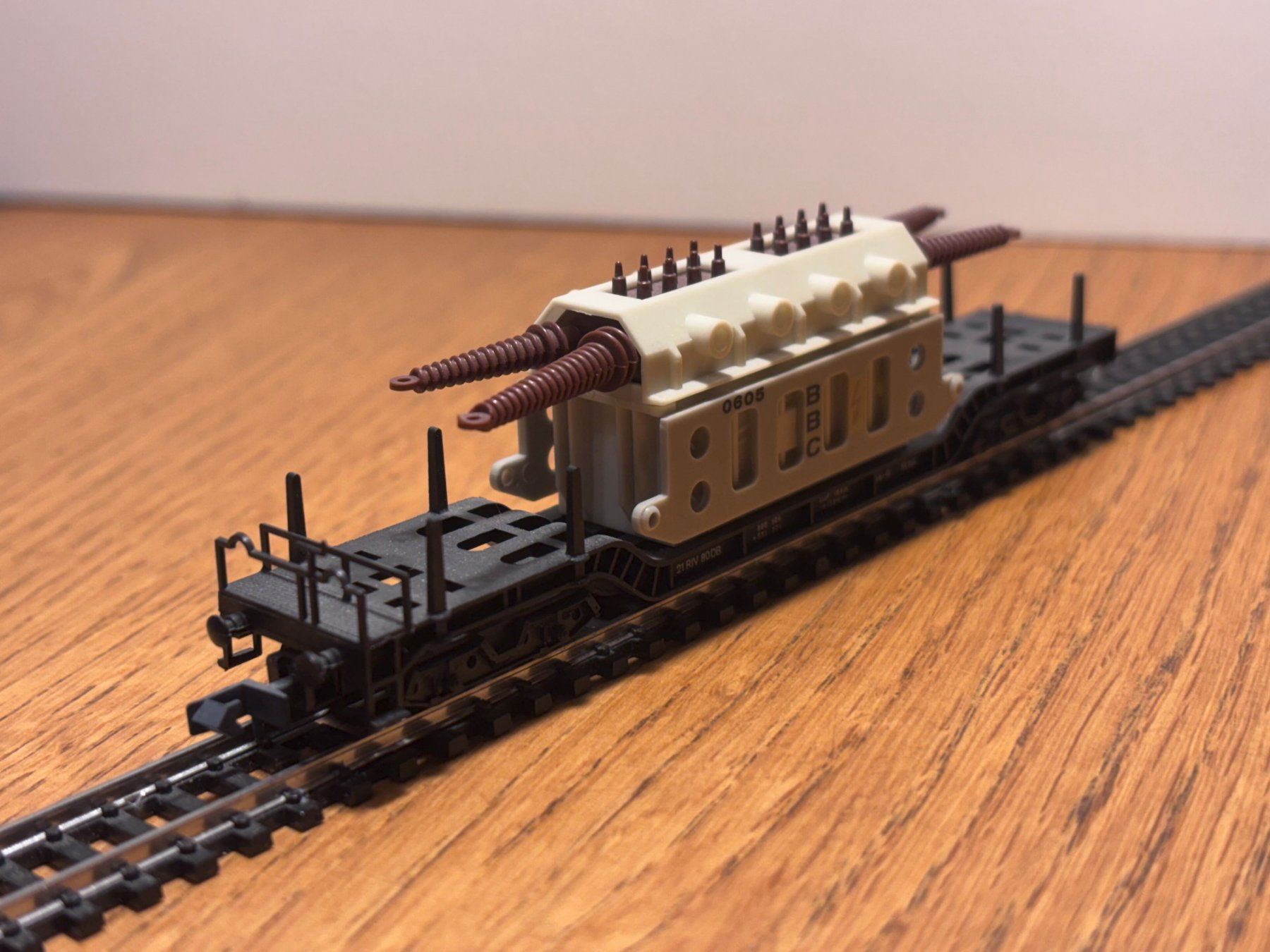 Modelleisenbahnen: e1936: Transformatorwagen (Spur N) – Gebraucht aus Birsfelden von Birs_25 1
