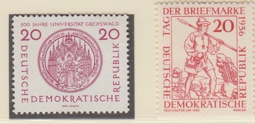 Alle Briefmarken: DDR 1956 ** – Neu (gemäss Beschreibung) aus Erlach von Minka123 3