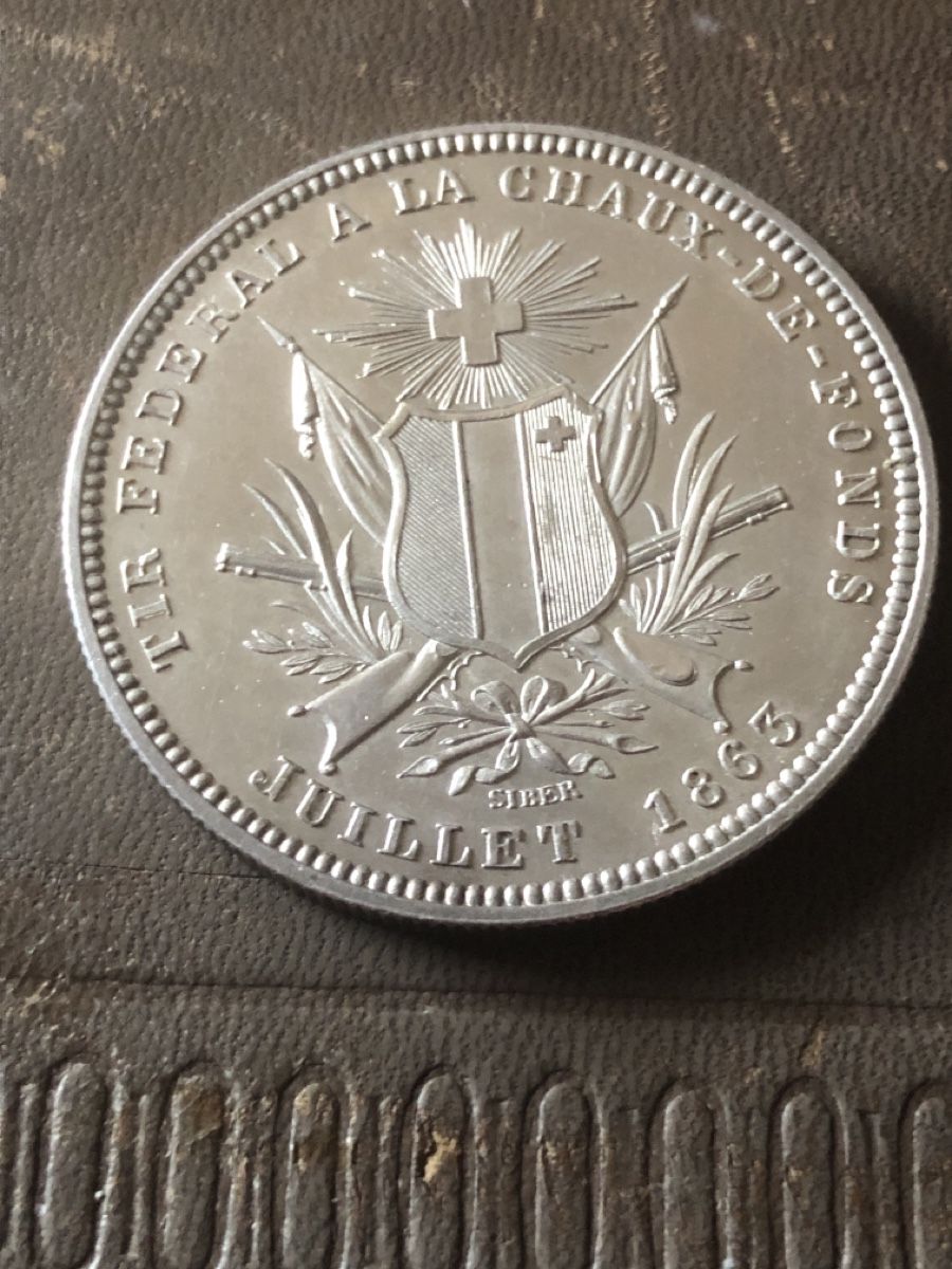 Medaglie: Schützentaler 1863 – Usato da Mühlethal venduto da nyffeler2815 1