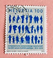 Nr.1354 mit Stempel 200 j.Schw.Gemeinn.Gesellschaft 2010   