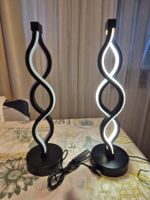 Paar LED-Spiral-Lampen, modernes Design, NEU