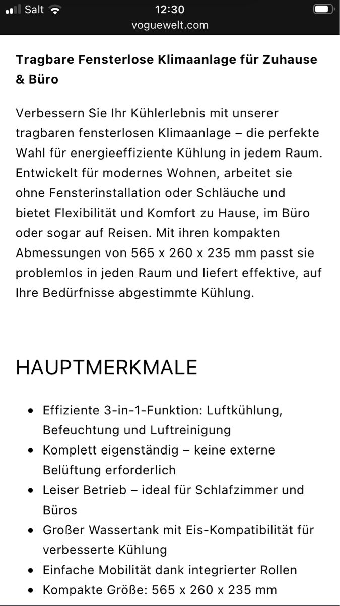 Condizionatori: Luftkühler – Nuovo e nell'imballaggio originale da Oberuzwil venduto da luusmeitli84 7