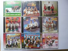 9CD Sammlung Volksmusik & Schlager