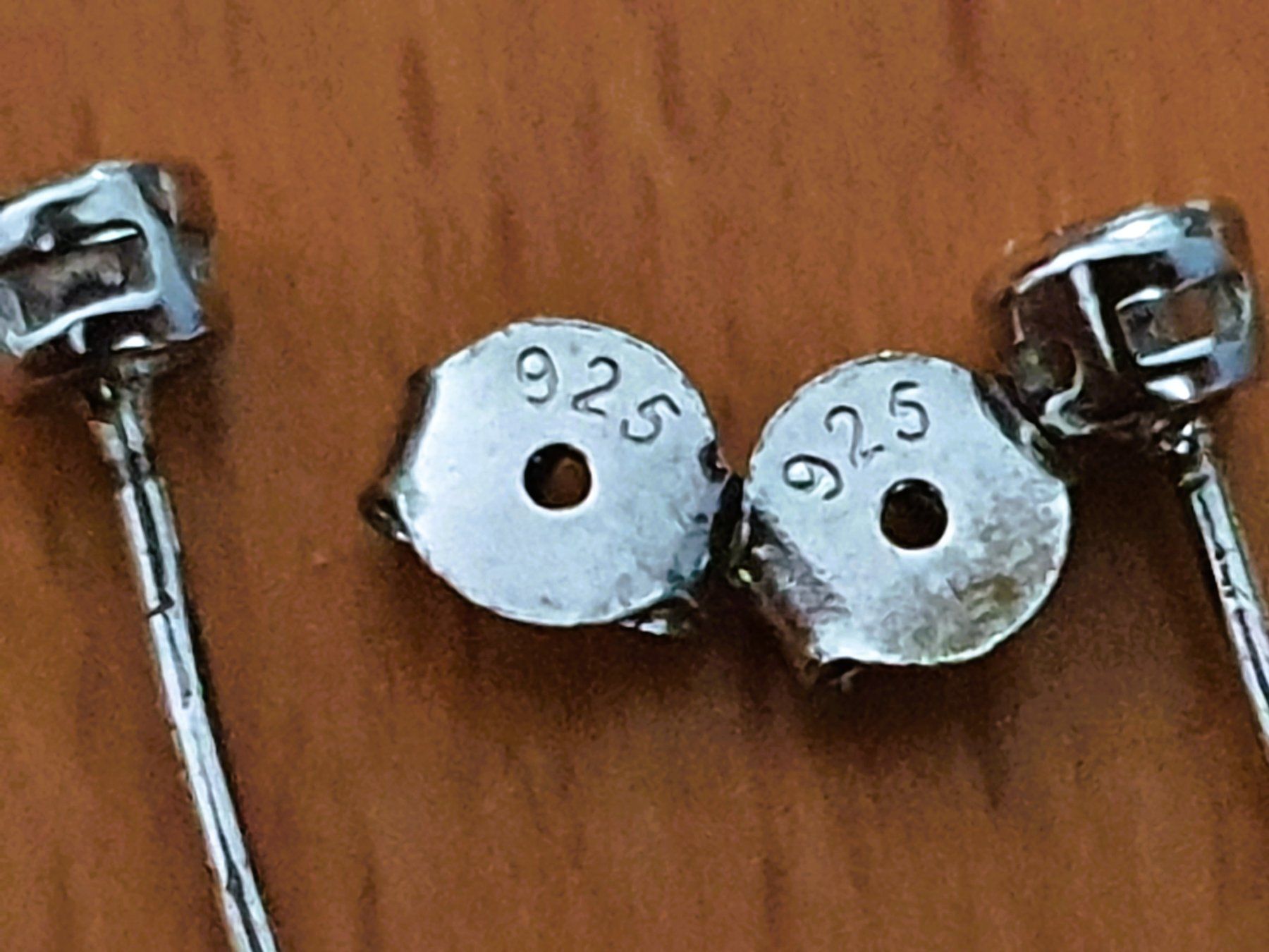 Orecchini pendenti & Orecchini a lobo: 925 SILBER OHRRINGE - OHRCLIPS - OHRSTECKER MIT STEIN – Nuovo (secondo la descrizione) da Brüttisellen venduto da Nighttrain 1