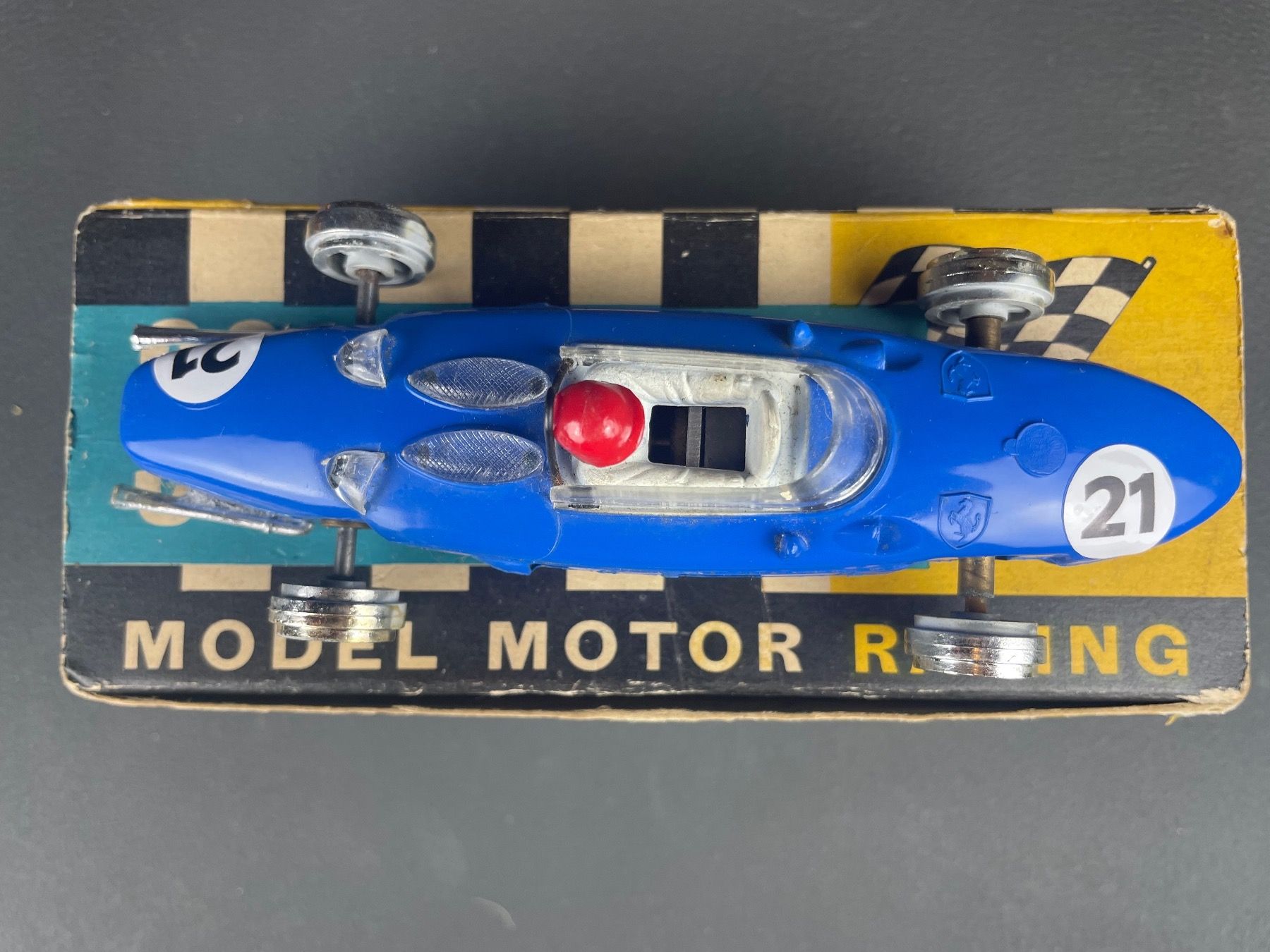 Piste: Scalextric C62 Ferrari Shark Nose Blue #21 – Nuovo (secondo la descrizione) da Genthod venduto da lightyear63 7