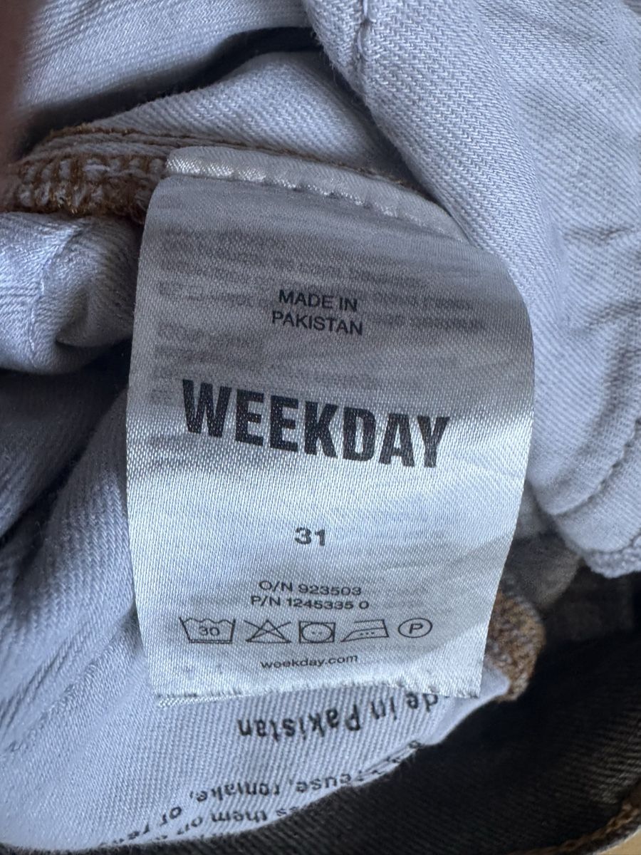 Weekday Pantaloni: Weekday Jeans Braun | Gr. 31 – Usato da Biel-Benken BL venduto da tsb_collector 2