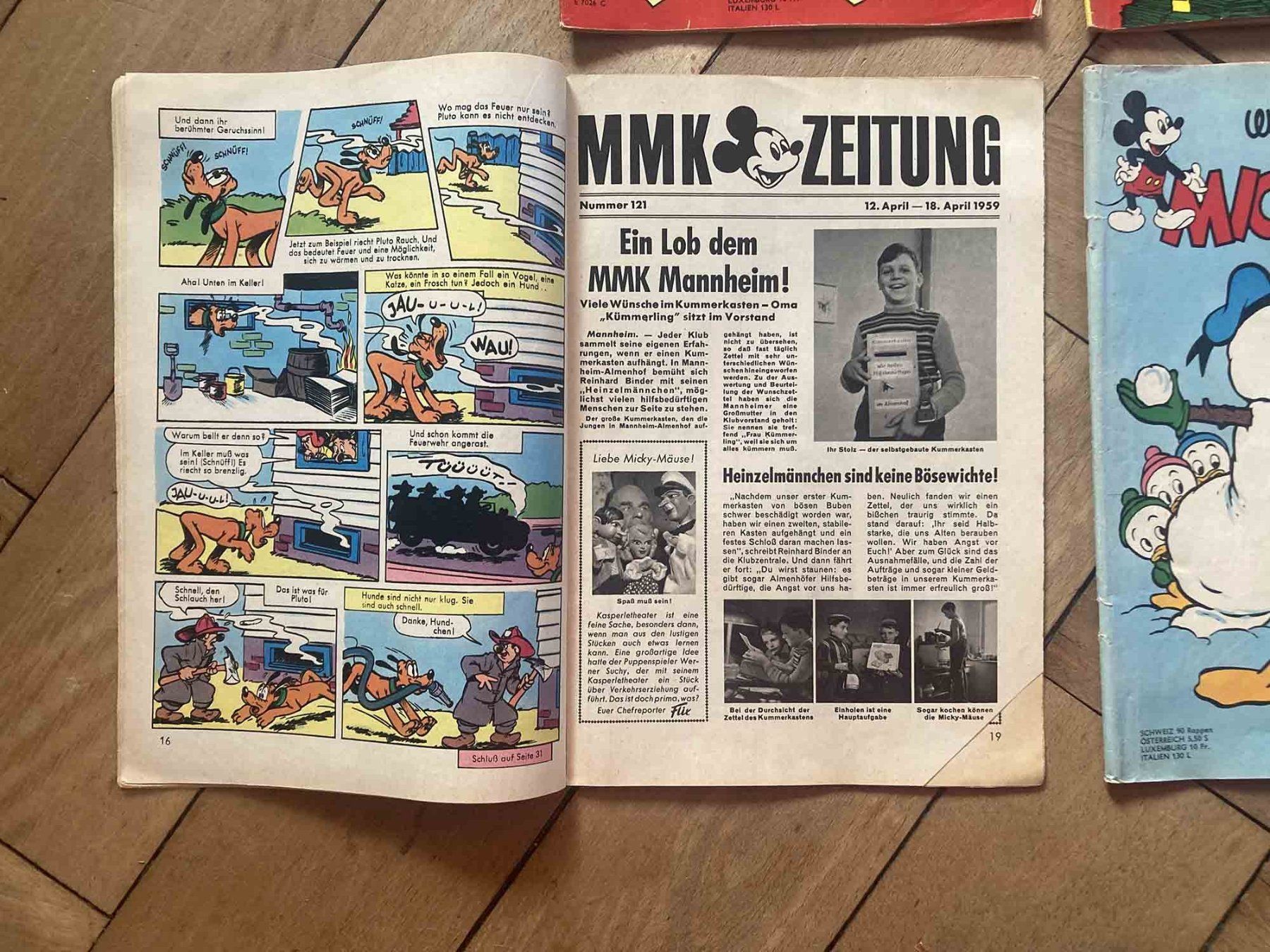 Fumetti: 5 Micky Maus Hefte 1962, 1963, 1964 – Usato da Luzern venduto da Needful_Things 7