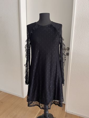 Kleid. mit Spitze Gr. S