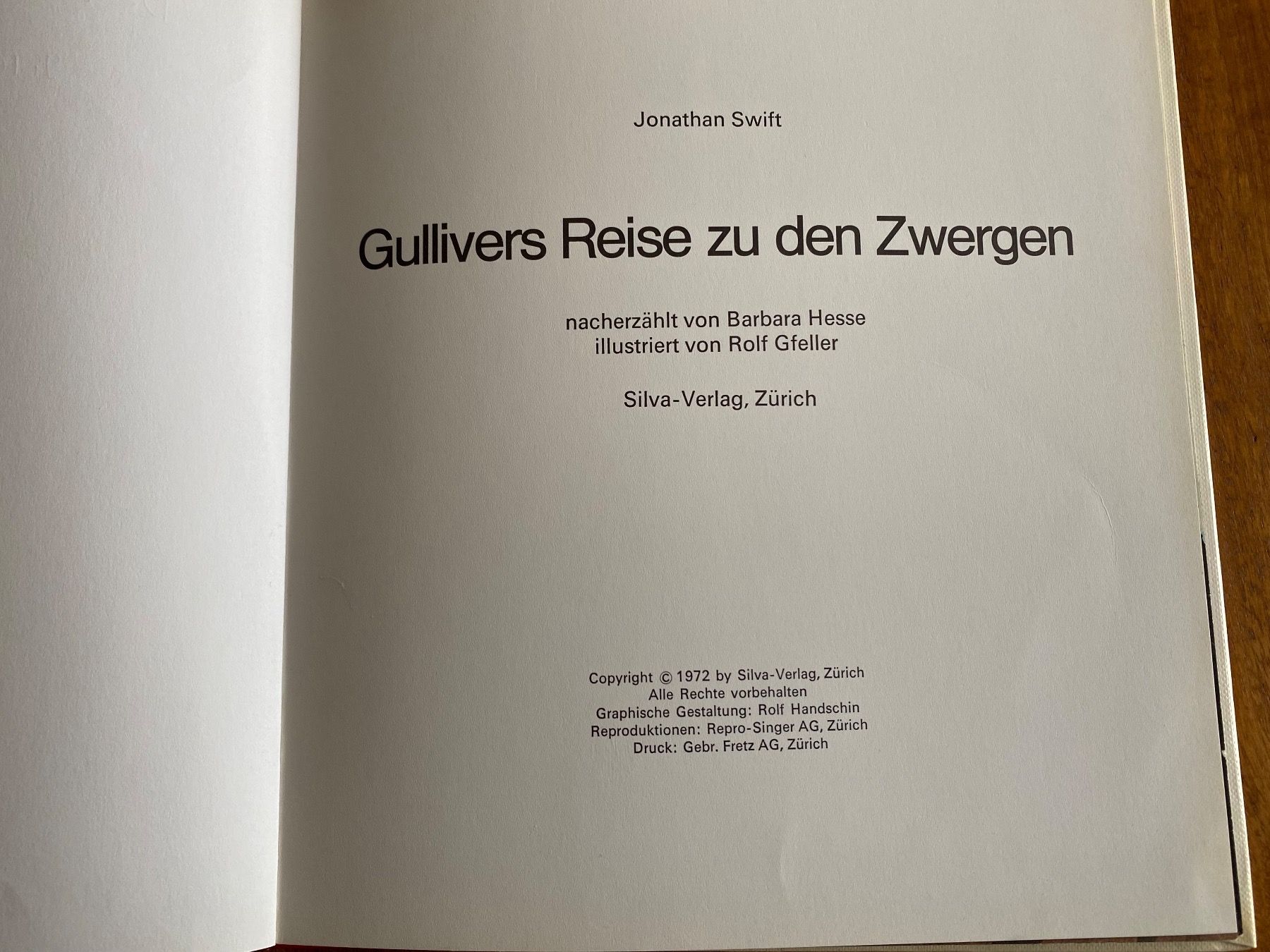 Bücher: Kinderbuch Gullivers Reise zu den Zwergen – Gebraucht aus Balsthal von Uroby 1