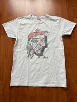 TShirt  mit Druck weiss M B&C Collection