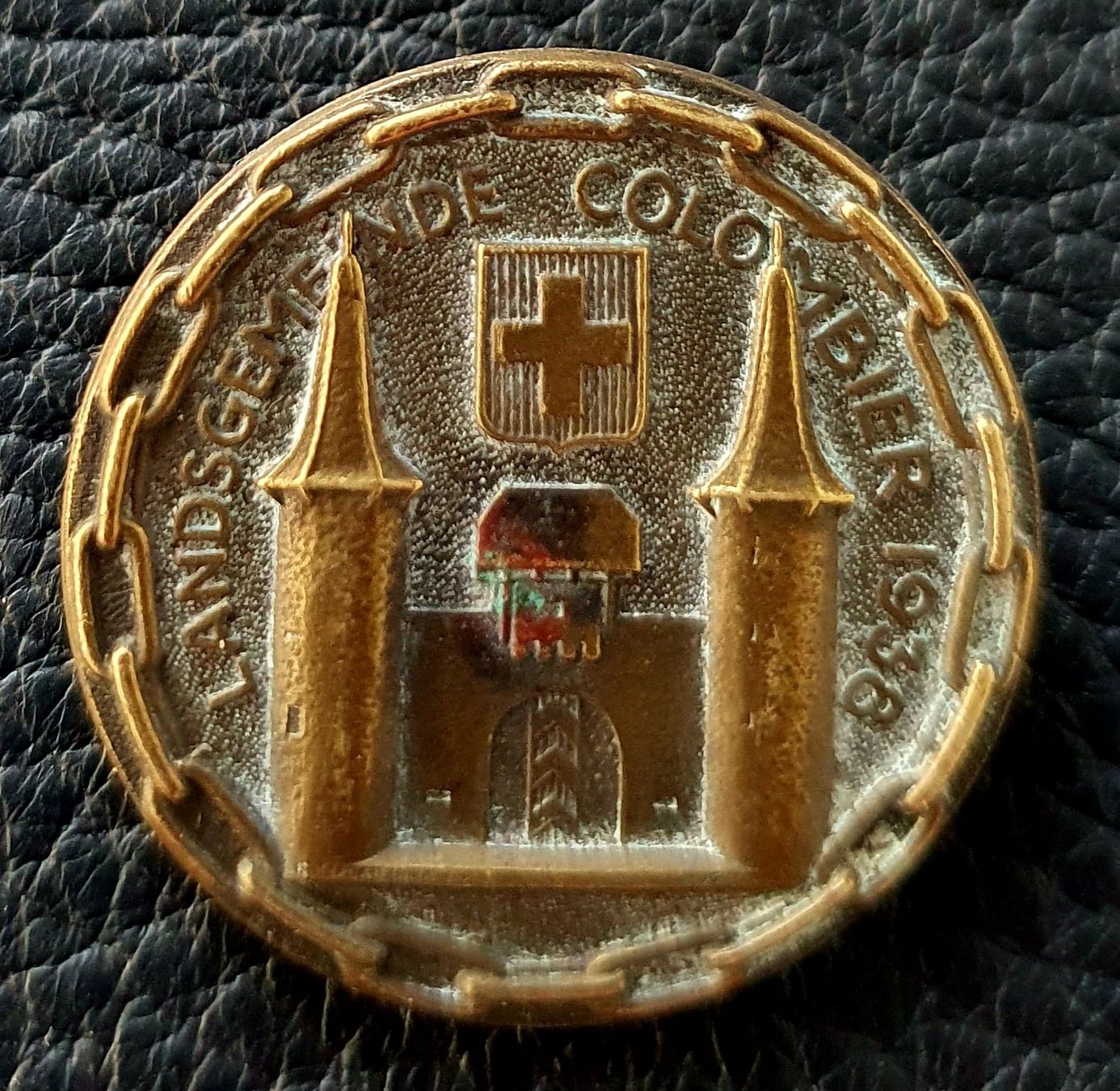 Spille & Fermagli: Abzeichen Colombier 1938 – Usato da Egerkingen venduto da Acc1 1