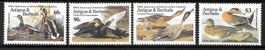 Antigua + Barbuda Serie 920-923 Vögel Stockente ** 6.1.1986