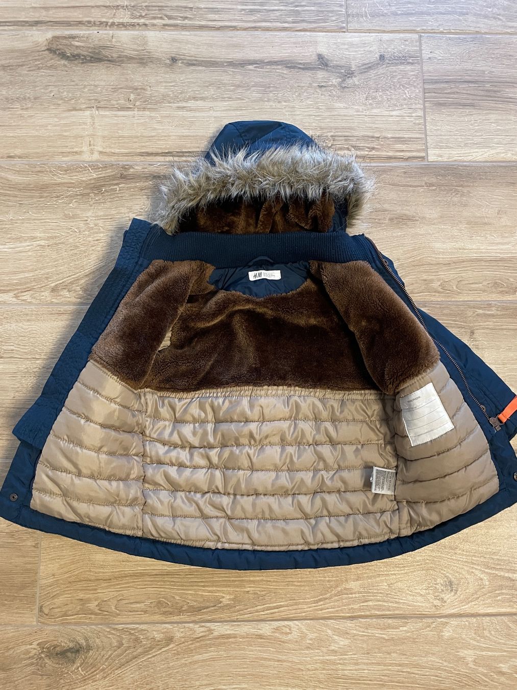 Name It Jacken & Mäntel: Winterjacke dunkelblau Grösse 98 – Gebraucht aus Winterthur von NaNa24 3