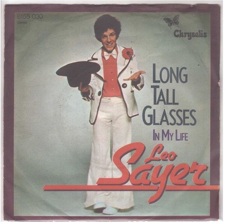 Schallplatten: Leo Sayer  --  Long tall glasses  Single7 – Gebraucht aus Rheinau von asteng