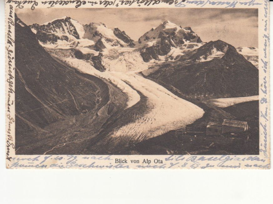 Cartoline postali: Alp Ota 1919 – Usato da Bürglen TG venduto da StampGraf