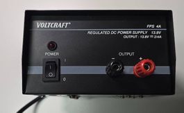 Voltcraft FPS 4A, lüfterloses Netzteil 13.8 Volt, 2/4 A