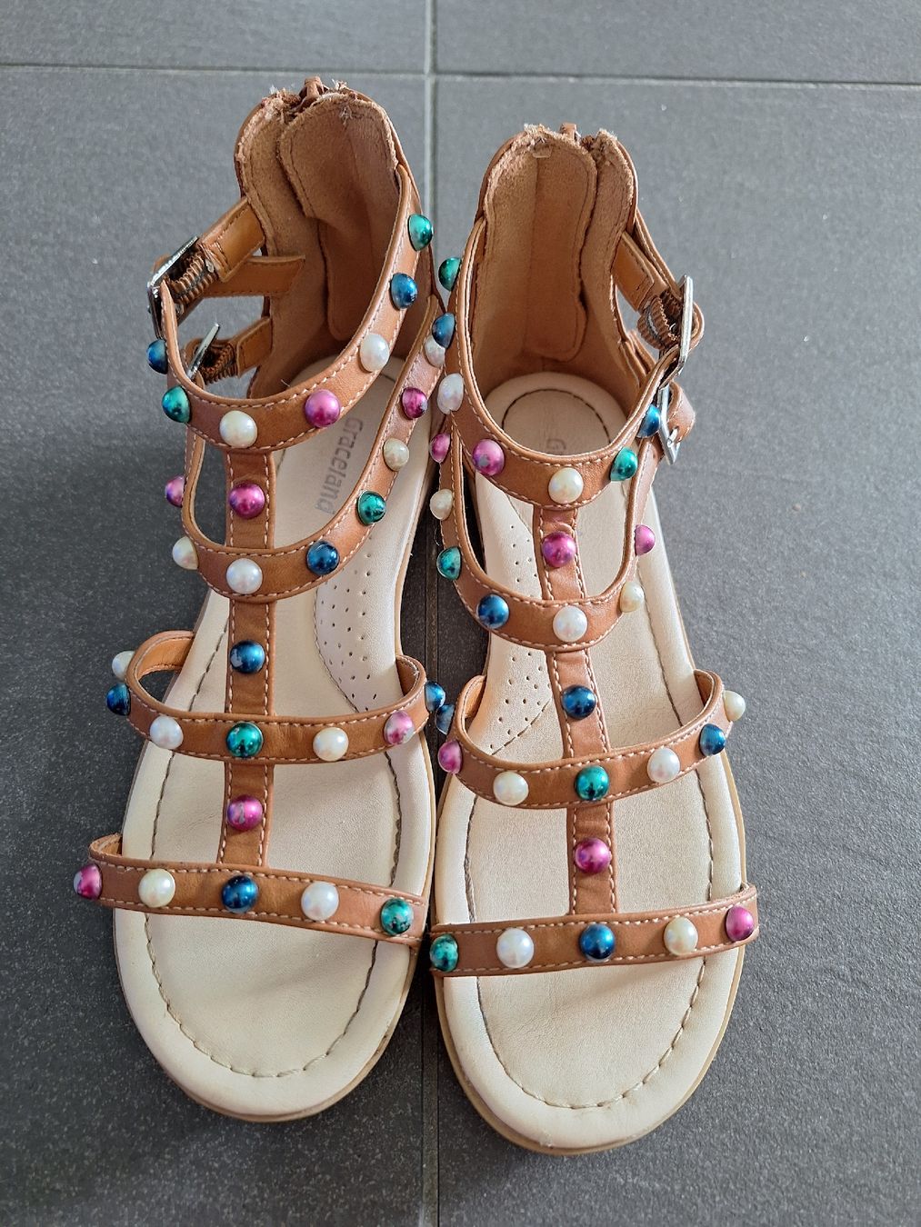 Graceland Schuhe für Mädchen: Mädchen Sandalen Gr. 33 Graceland – Gebraucht aus Brittnau von Norge77 2
