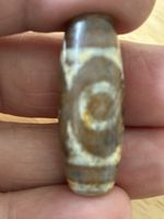 Tibet nepal himalaya agate dzi amulette protection du tibet