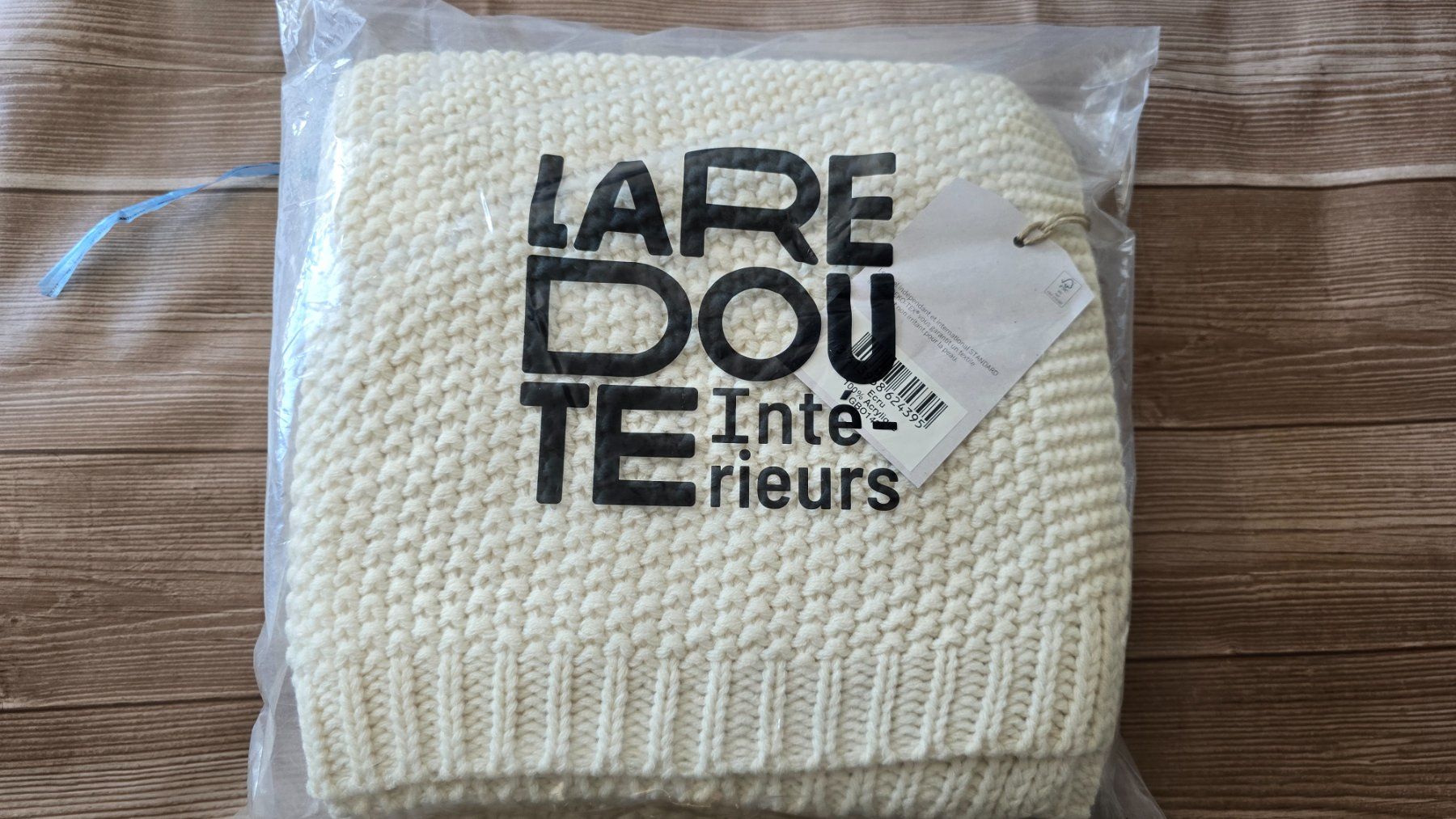 La Redoute Decken: 🏷️ La Redoute Interieurs Plaid / Decke in Ecru - Boho Style – Neu und originalverpackt aus Thalwil von VitaMini