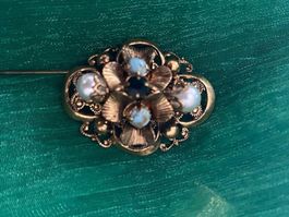 RARITÄT - edle & antike Brosche Modeschmuck, 3x2cm