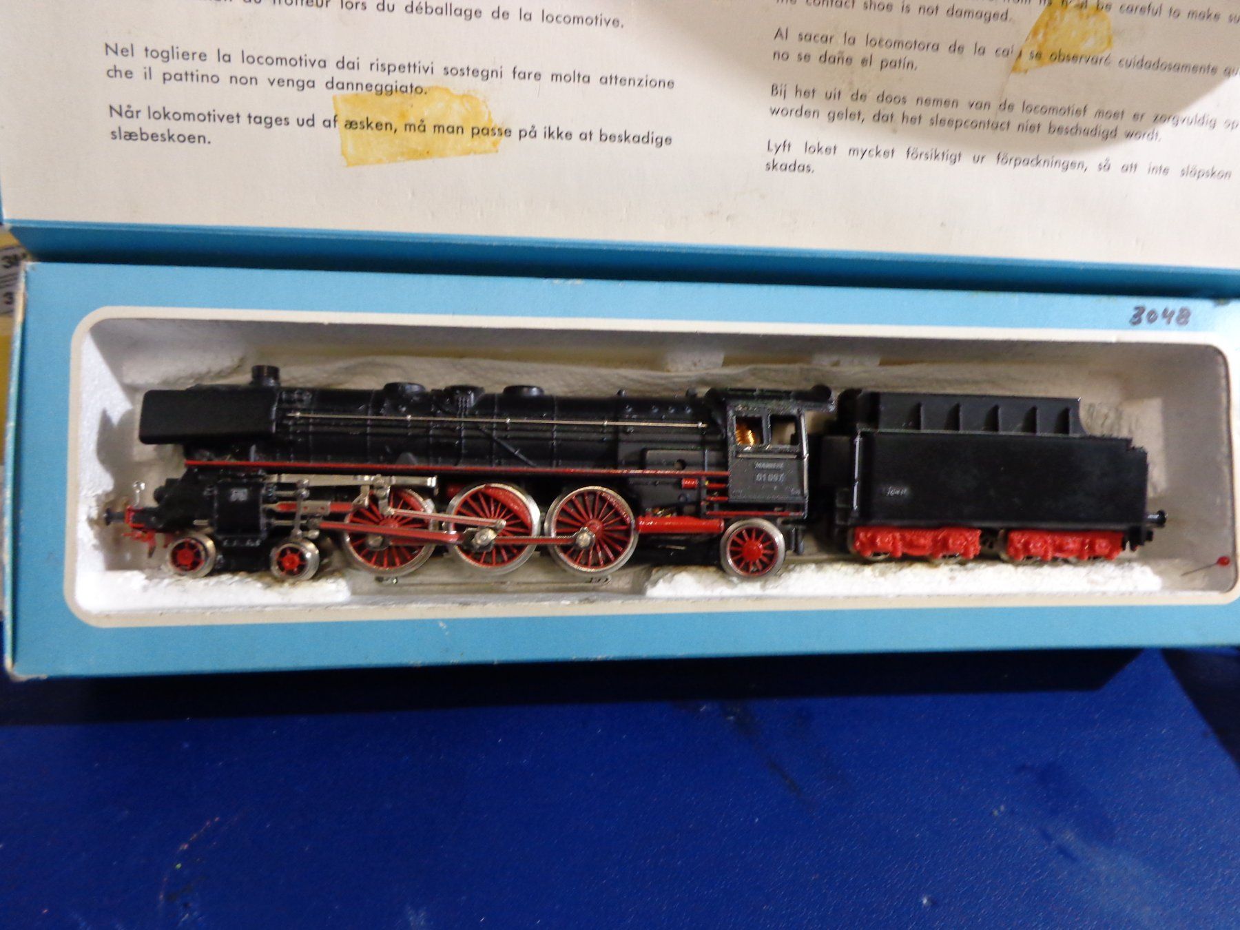 Märklin Modellini di ferrovie: Märklin Dampflok 3048 Analog – Usato da Untersiggenthal venduto da Franz070 1