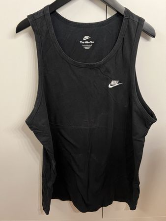 Nike Tanktop schwarz Grösse L Sommer Essential Top