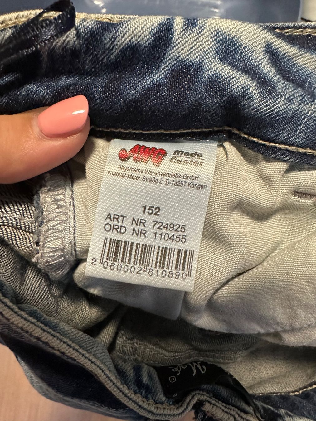 Pantaloni: Trachten Jeans Gr.152 – Usato da Schaan venduto da Hermine2018 2