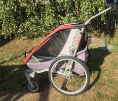 Fahrradanhänger Chariot Cougar 2 rot grau gebraucht
