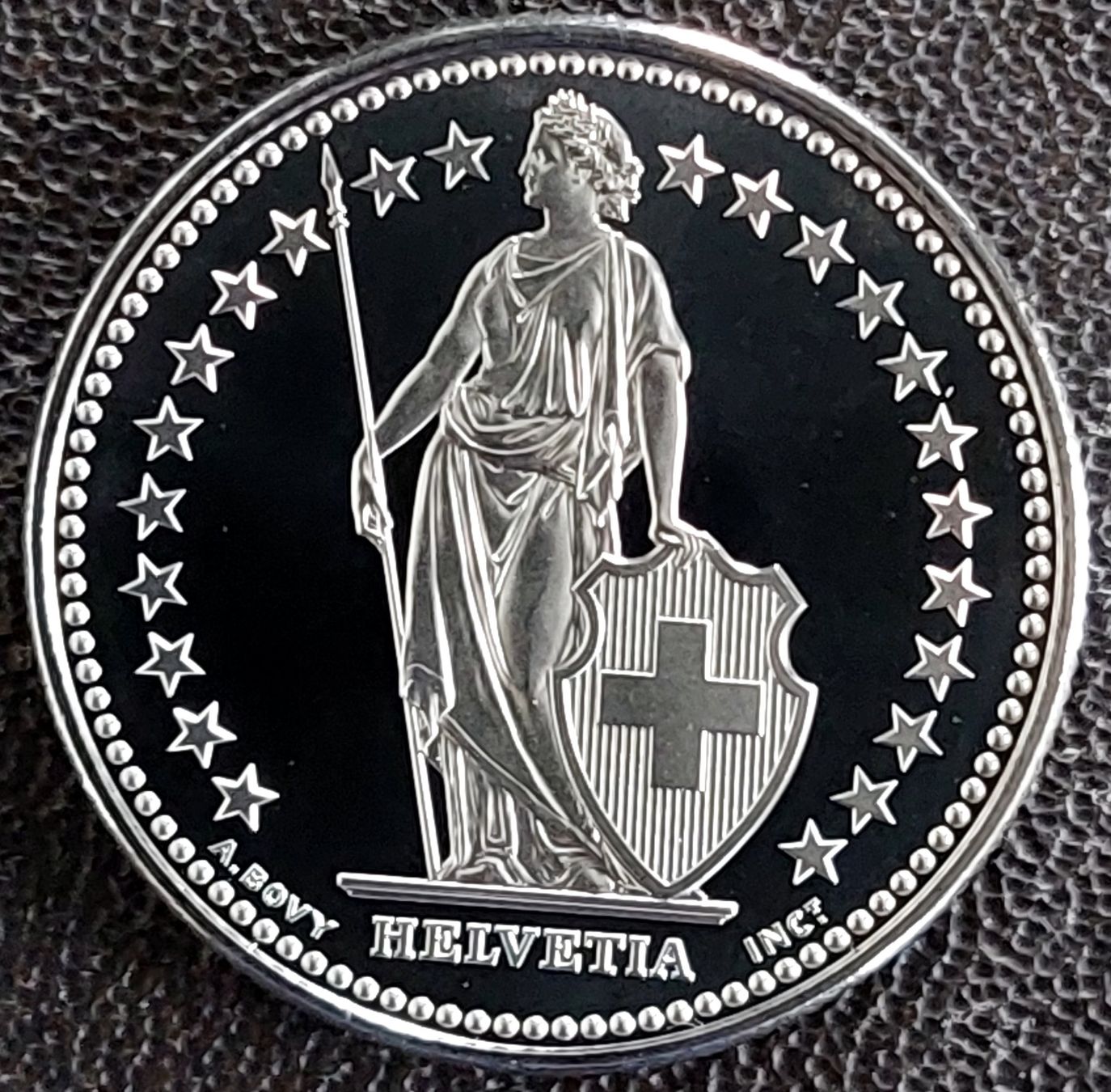 Tutti le monete: 2 Franken 2025 stgl. / aus Münzsatz – Nuovo (secondo la descrizione) da Arch venduto da coinsandmore 1