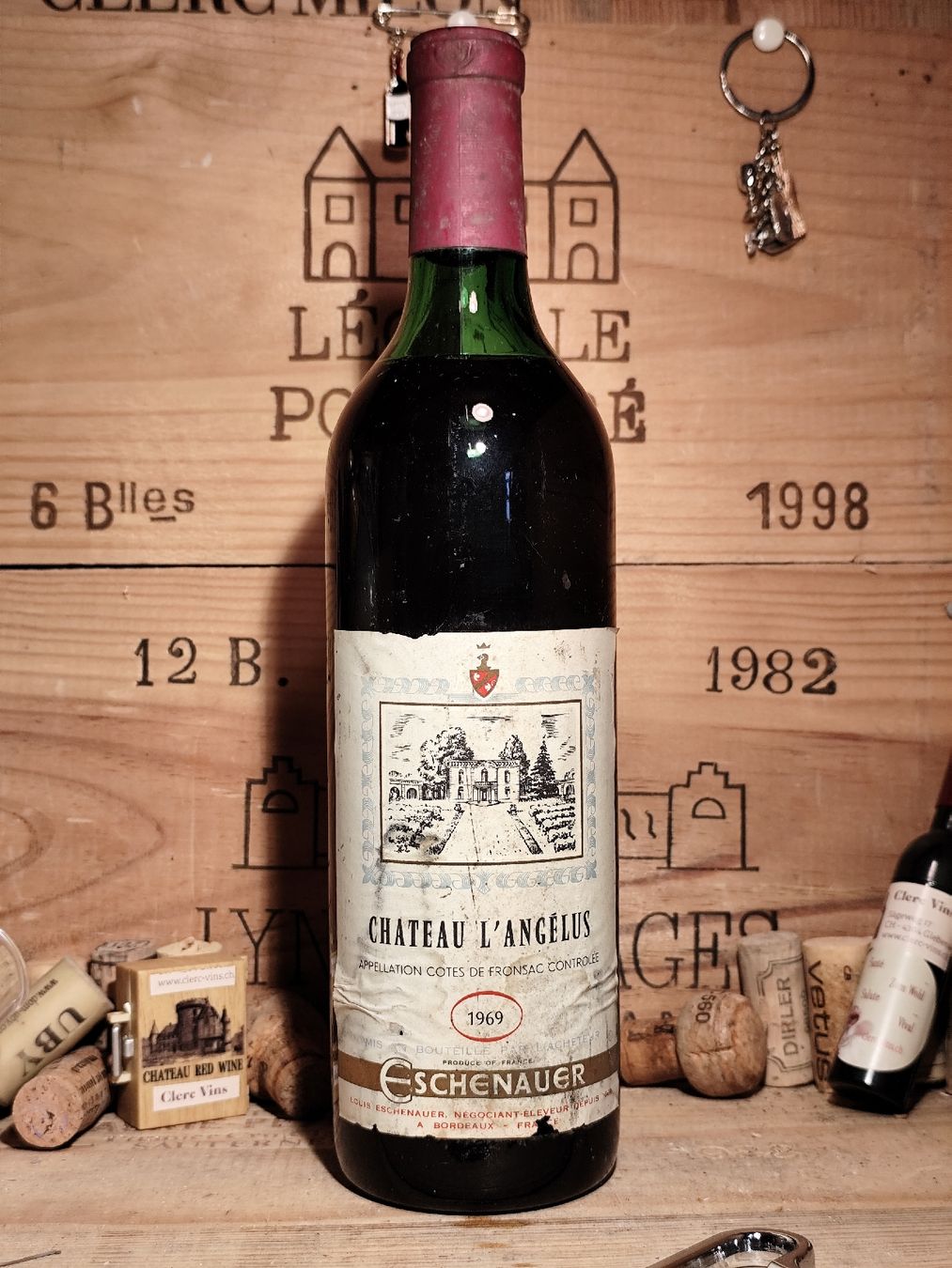 Wein: 1969 Chateau L'Angelus  Eschenauer – Neu (gemäss Beschreibung) aus Büsserach von Vintage-vins