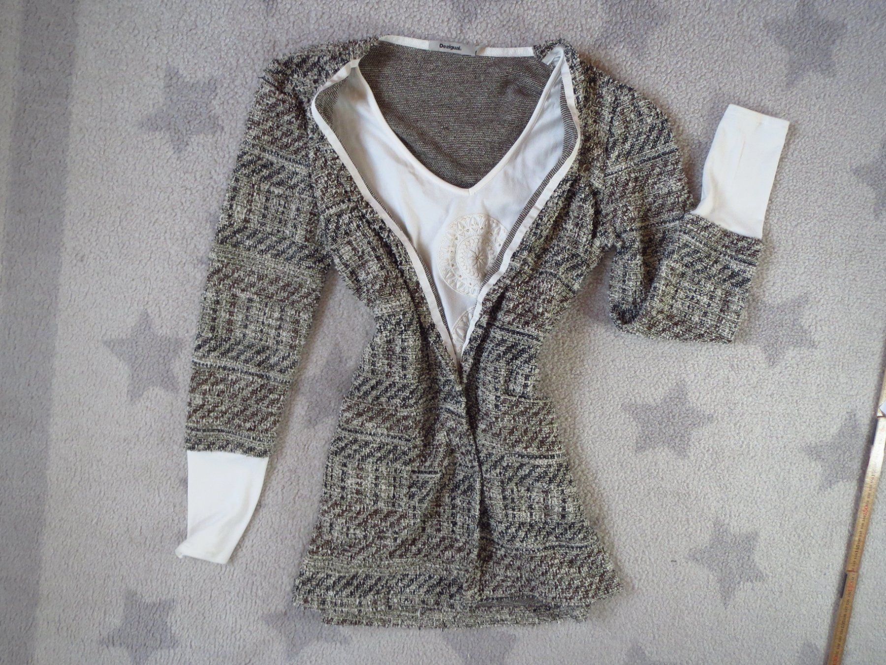 Jacken: wunderschöne DESIGUAL Damen Strick - Jacke Gr L – Gebraucht aus Kiental von Anna8702