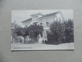 Karte Lachen SZ Hotel Bahnhof 1923