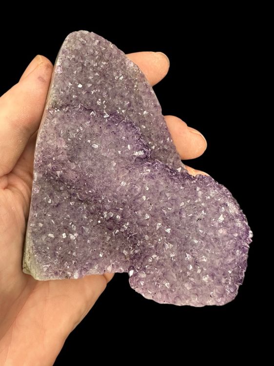 Ungewöhnliche Amethyst Druse, 543g 7