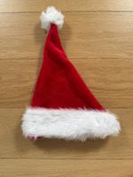 Chapeau de Père Noël rouge avec paillettes taille unique