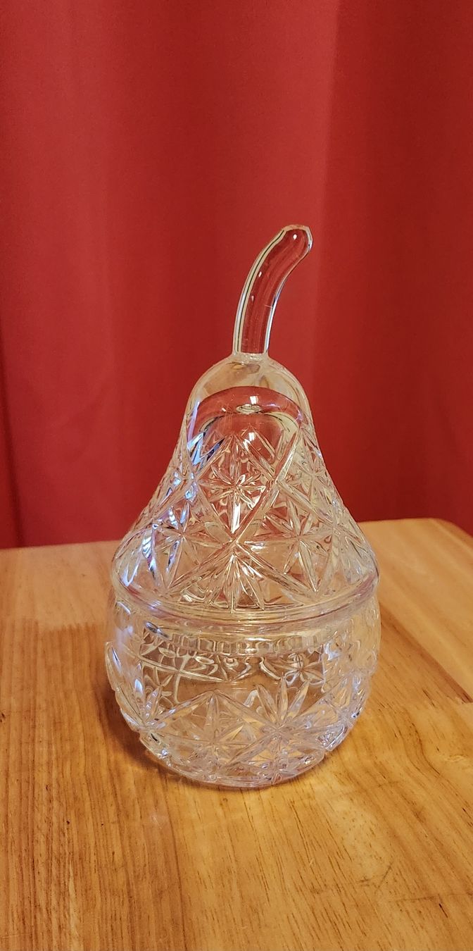 Zuccheriere: Birnenform Glas Zuckerdose – Nuovo (secondo la descrizione) da Bonfol venduto da mai_p9rx