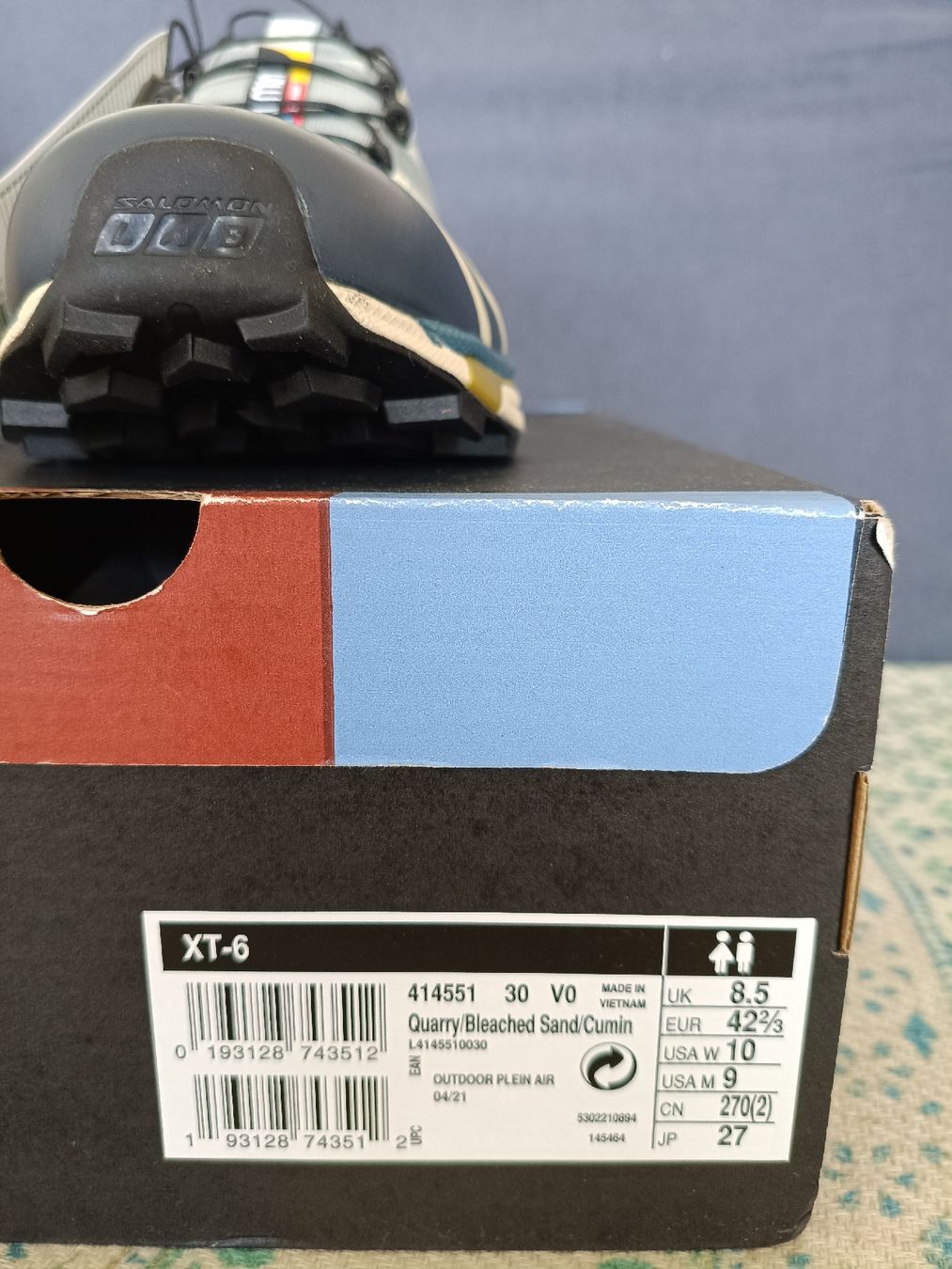 Scarpe da uomo: Salomon S/LAB XT-6 – Nuovo e nell'imballaggio originale da Zürich venduto da Bonnekamp79 2