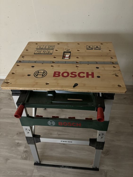 Bosch Werkbank PWB 600, klappbar, kompakt | Kaufen auf Ricardo
