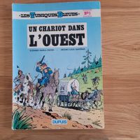 BD EO Cotée Les Tuniques Bleues 1. Un chariot dans l'Ouest