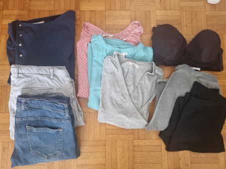 Lot de vêtements grossesse taille 38-40 (9 pièces)