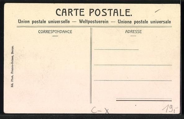 Ansichtskarten: Genève, Fêtes d'Inauguration du Simplo – Gebraucht aus Berlin von bartko-reher 1