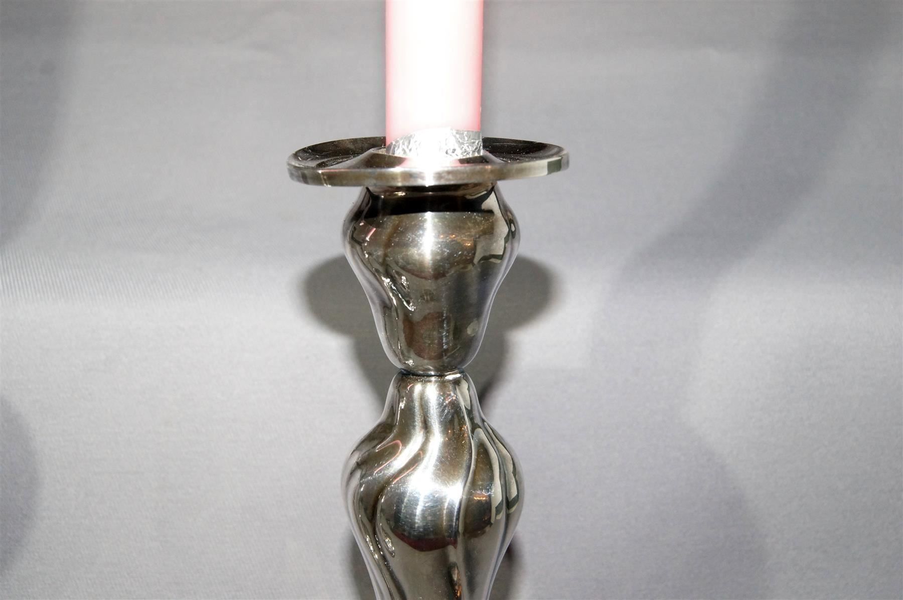 WMF Portacandele: Antikes WMF Kerzenhalter Paar versilbert – Usato da Geroldswil venduto da ARTEFACTO 5