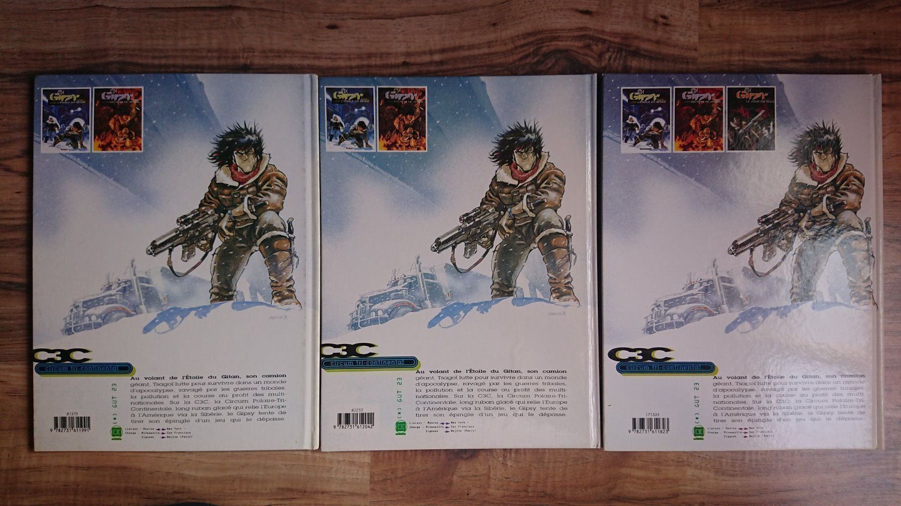 Fumetti: Gipsy 1 à 3 (dont EO) – Usato da Farvagny-le-Grand venduto da LaCaverne 1