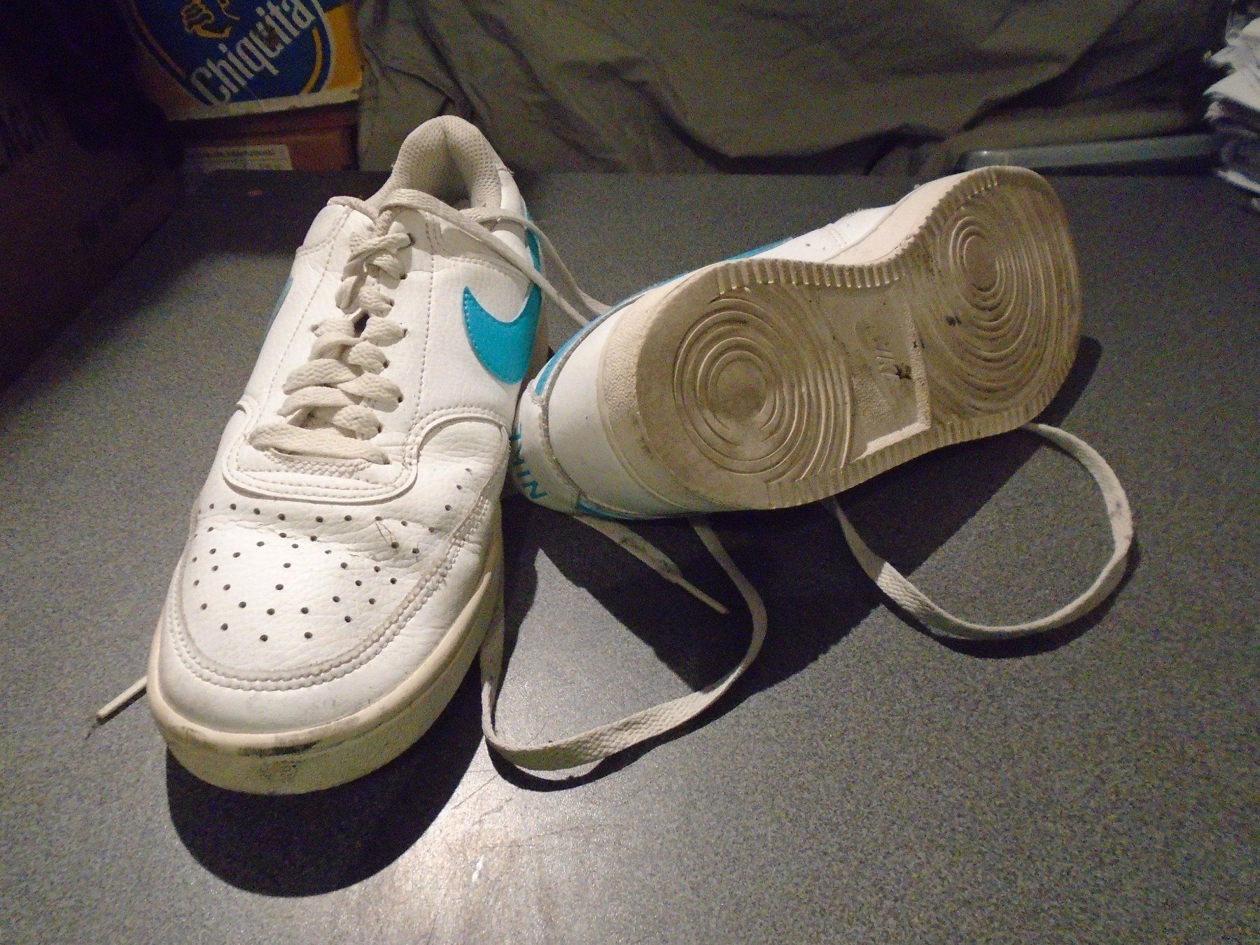 Nike Scarpe da donna: Sneaker Grösse 40, Nike Air Force, weiss/blau – Usato da Zürich venduto da Motzkuh