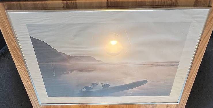 Bilderrahmen: Silbriger Bilderrahmen 50 × 70 cm – Gebraucht aus Birmensdorf ZH von big_v52v