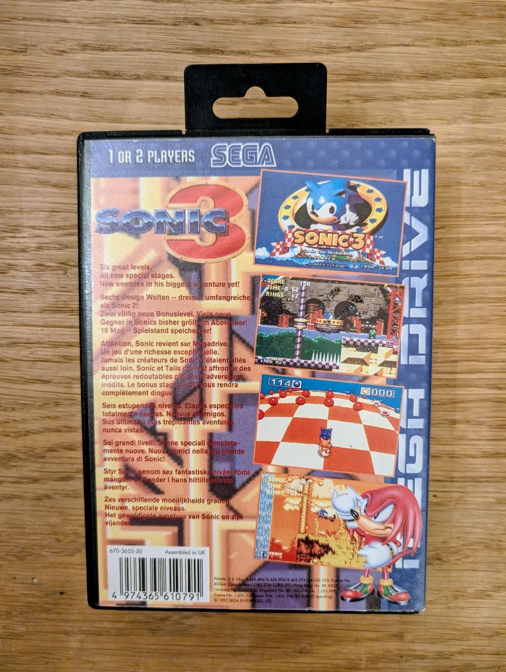 Sonic Giochi: Sonic The Hedgehog 3 Sega Megadrive – Usato da Renens VD venduto da AudiTyp85 1