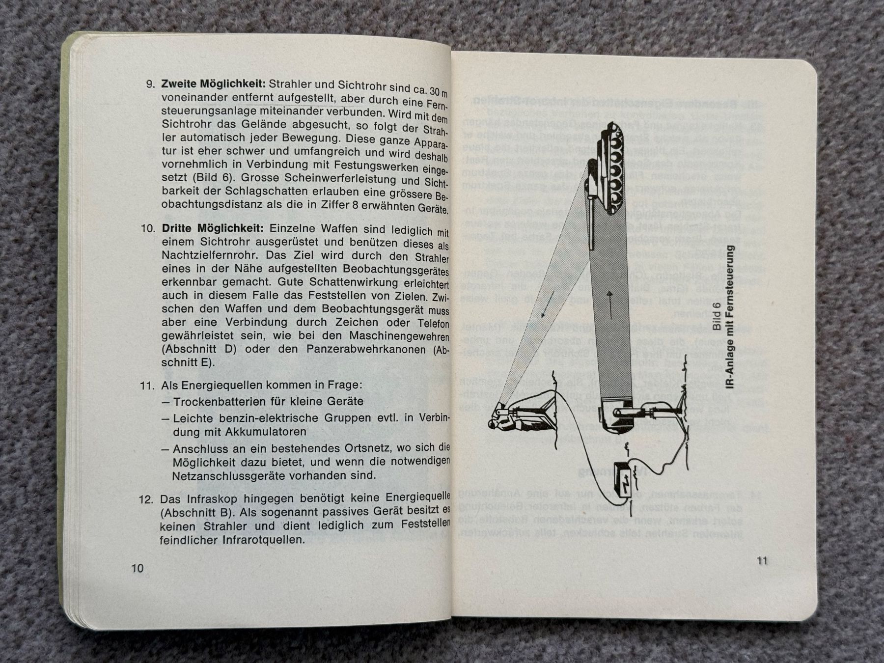 Libri: Reglement: Die Infrarotgeräte - Schweizer Armee – Usato da Brütten venduto da Hst1 5